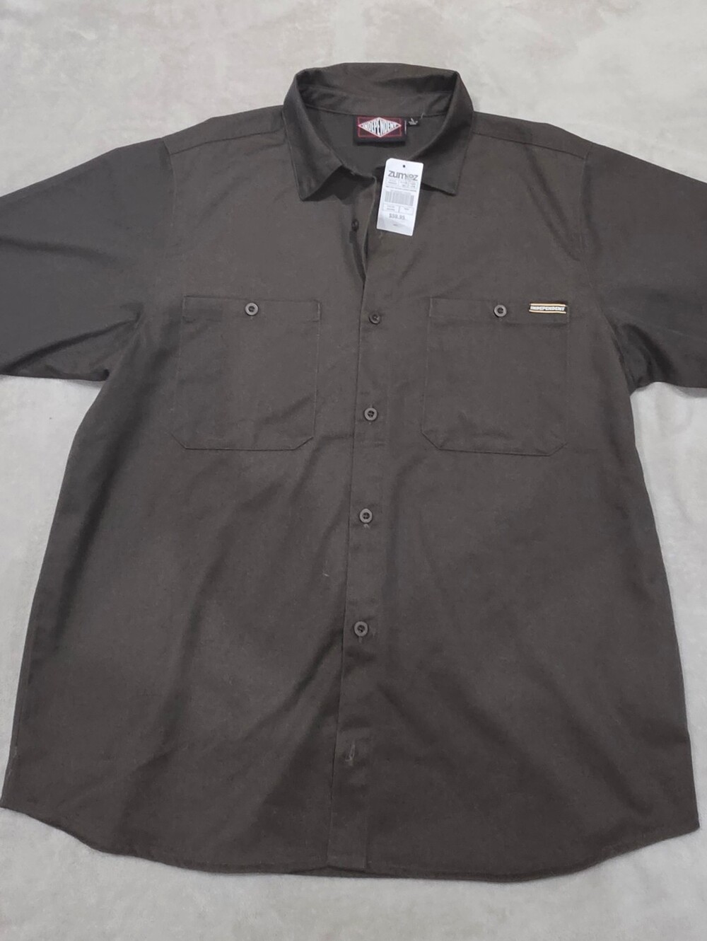Zumiez Independent Truck Company Mens Button Up Shirt